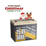 Power Queen 24V 50Ah Smart Deep Cycle Lithium Battery