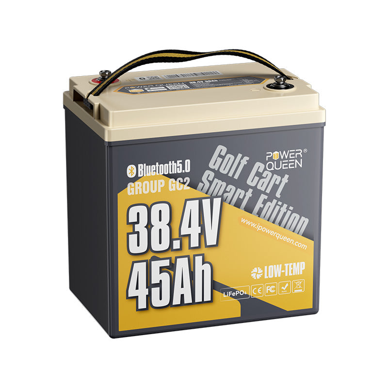 [Like New] Power Queen 36V 45Ah Golf Cart Smart GC2 Lithium Battery
