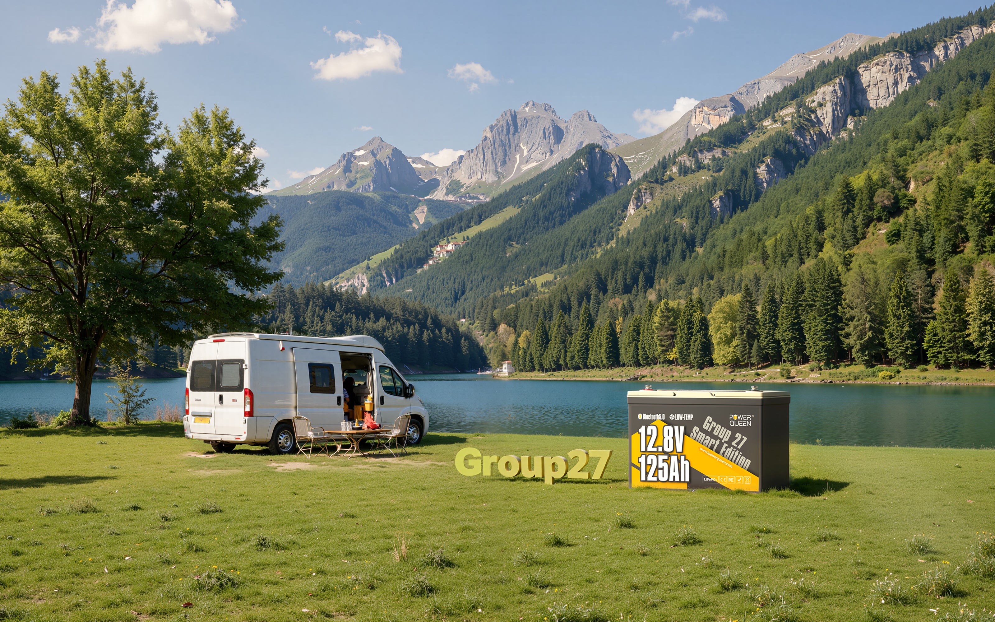12V 125Ah Group 27