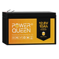 Power Queen 12.8V 10Ah LiFePO4 Battery, Built-IN 10A BMS Power Queen
