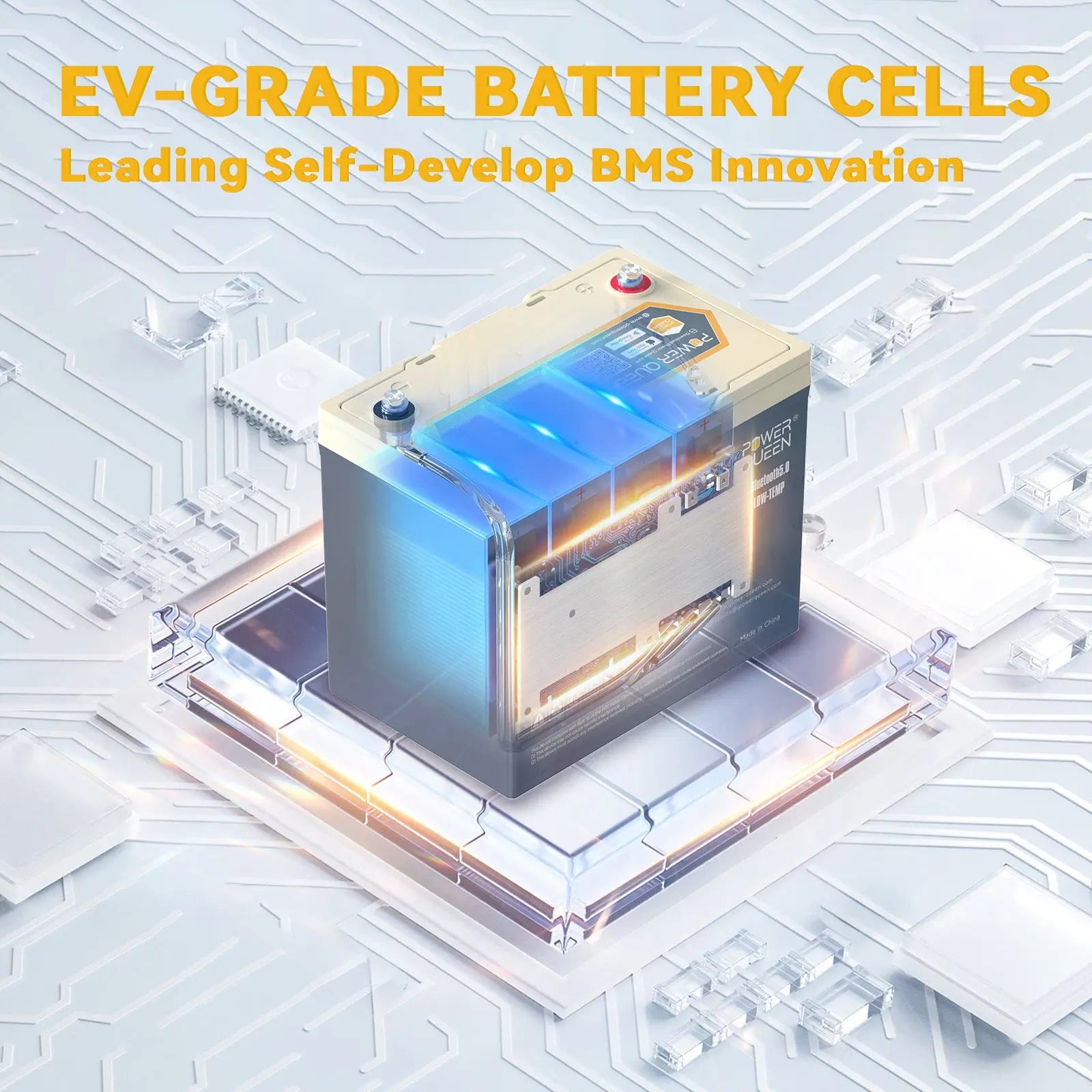 Extra Protection BMS EV-grade battery cells