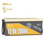 Power Queen 12V 200Ah PLUS Low-Temp Deep Cycle Lithium Battery Power Queen