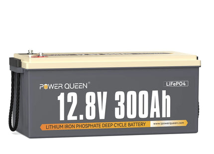 [5% OFF Only $541] Power Queen 12V 300Ah Deep Cycle Lithium Battery Power Queen