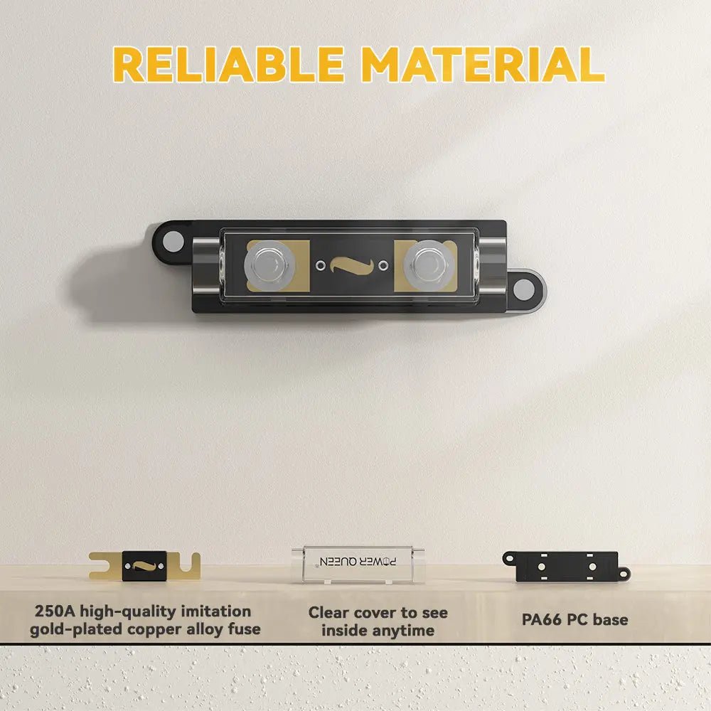 Power Queen 400A DC 80V Fuse Holder Power Queen
