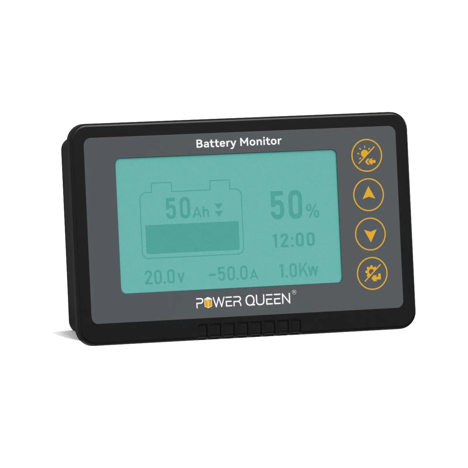 Power Queen 500A Battery Monitor with Shunt Power Queen
