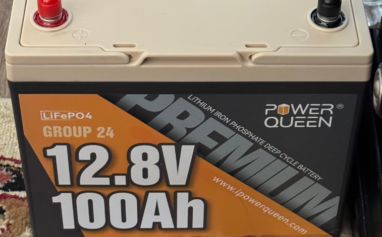 Power Queen 12V 100Ah Group 24 Deep Cycle Lithium Battery Shop Now