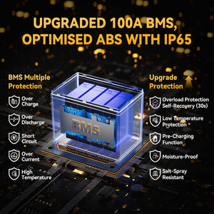 Extra Protection BMS EV-grade battery cells