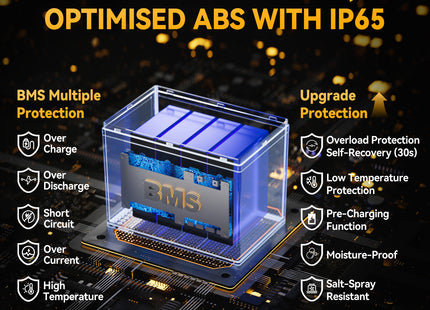 Extra Protection BMS EV-grade battery cells