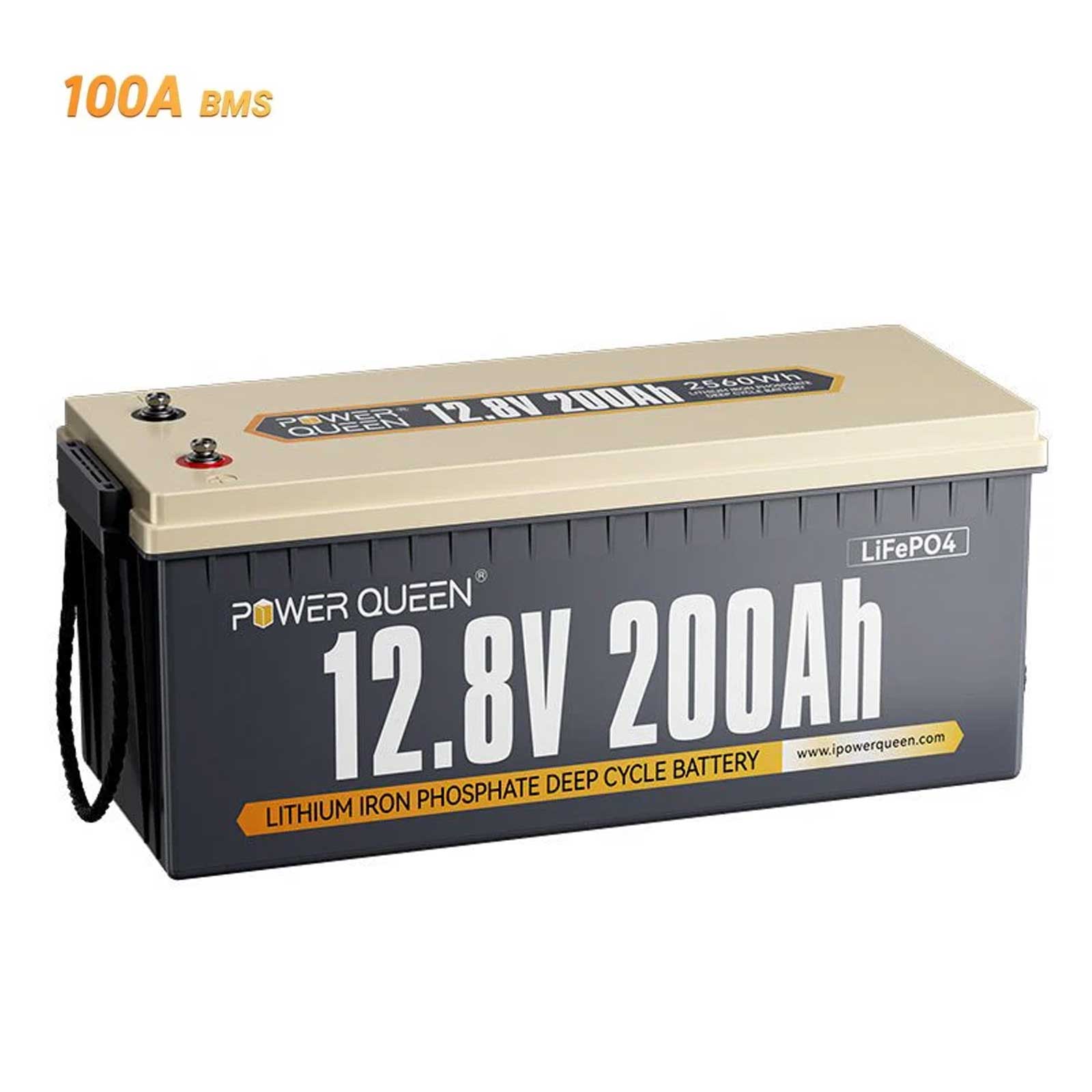 Power Queen 12V 200Ah Deep Cycle Lithium Battery - Power Queen US