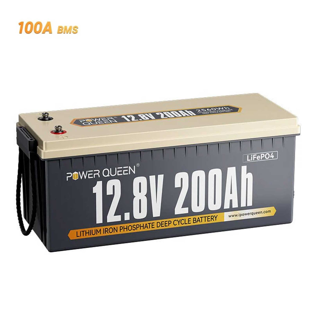 Power Queen 12V 200Ah Deep Cycle Lithium Battery - Power Queen US
