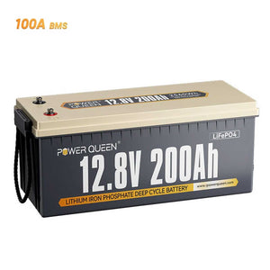 Power Queen 12V 200Ah Deep Cycle Lithium Battery - Power Queen US