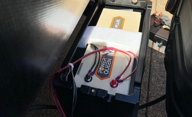 Power Queen 12v 200ah plus lifepo4 battery