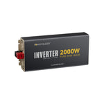 Power Queen 2000W Inverter 12V DC to 110V-120V AC Converter with 2 AC Outlets