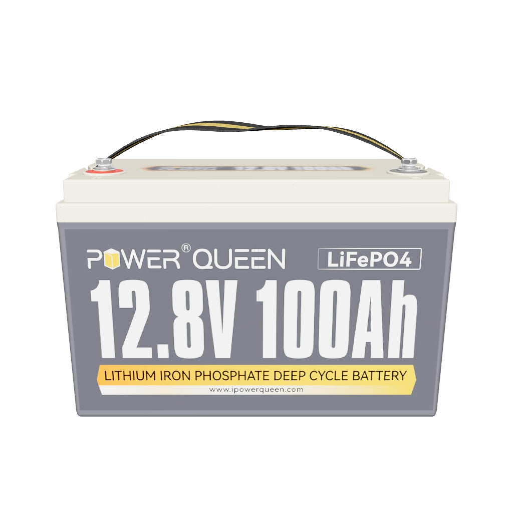 Power Queen 12V 100Ah Group 31 Deep Cycle Lithium Battery