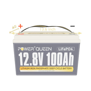 Power Queen 12V 100Ah Group 31 Deep Cycle Lithium Battery
