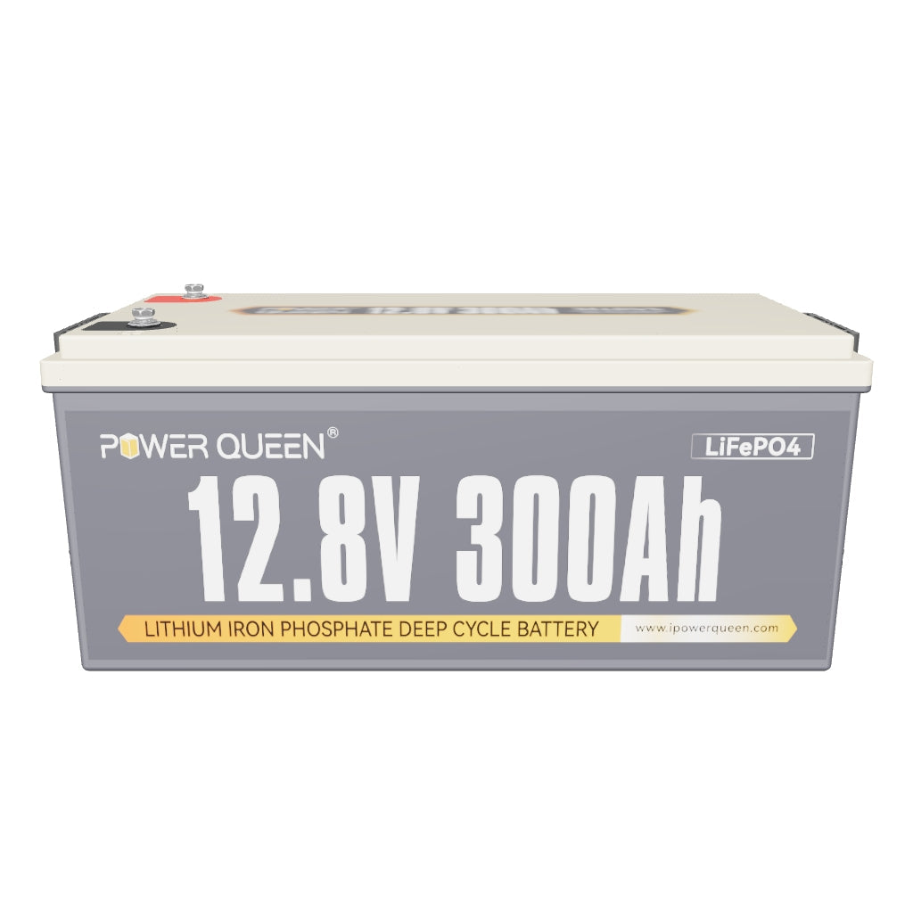 Power Queen 12V 300Ah Deep Cycle Lithium Battery