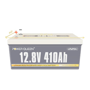 [Like New] Power Queen 12V 410Ah LiFePO4 Like New Battery, Built-in 250A BMS