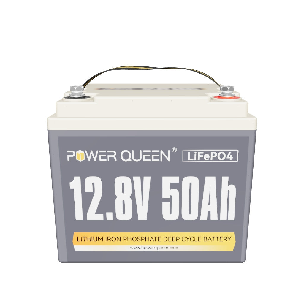 Power Queen 12V 50Ah Deep Cycle Lithium Battery