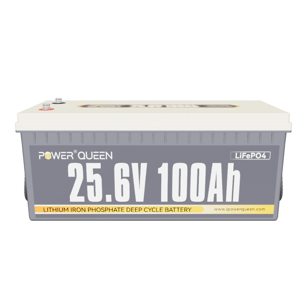 Power Queen 24V 100Ah Deep Cycle Lithium Battery