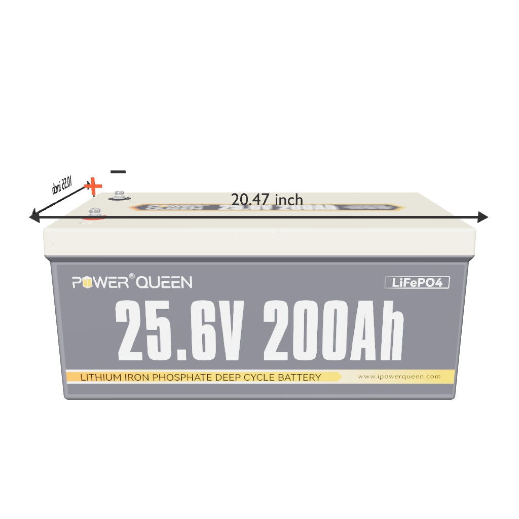 [Like New] Power Queen 24V 200Ah Deep Cycle Lithium Battery