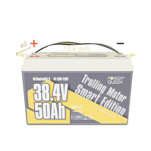 Power Queen 36V 50Ah Smart Deep Cycle Lithium Battery