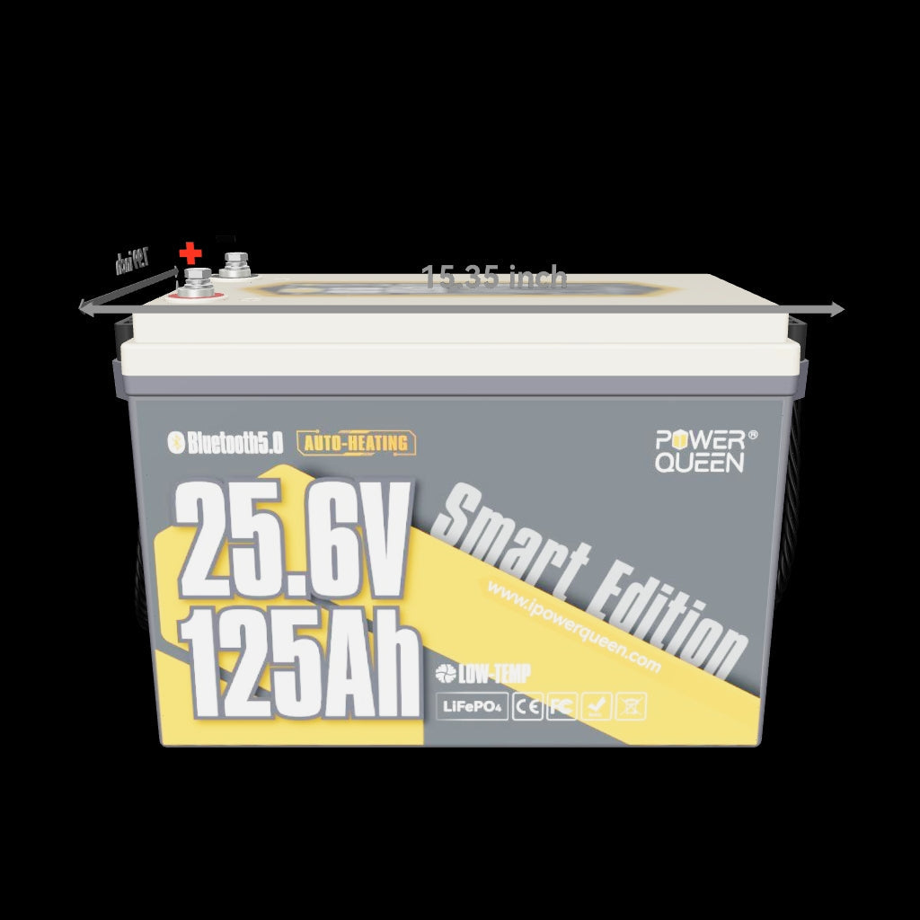 24V 125h lifepo4 trolling motor marine battery 3d image