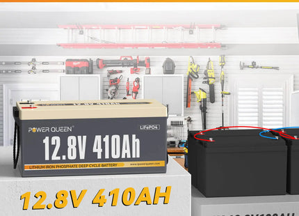 12V 410Ah Lithium Battery with 4 times larger capacity